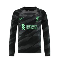 Koszulka piłkarska Liverpool Bramkarska Strój wyjazdowy 2023-24 tanio Długi Rękaw